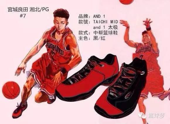 《灌篮高手》各大球鞋大集合