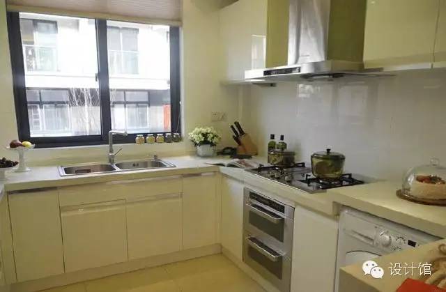 l型橱柜怎么设计才实用,实用美观橱柜拉手