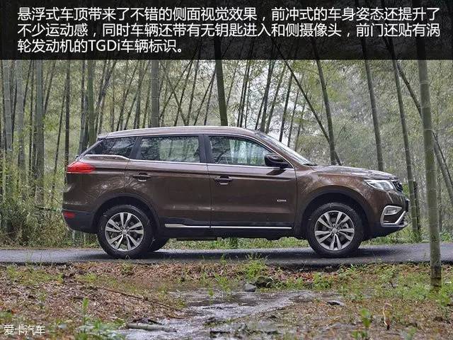 试驾新款吉利博越1.8t车,试驾吉利博越1.8t手动