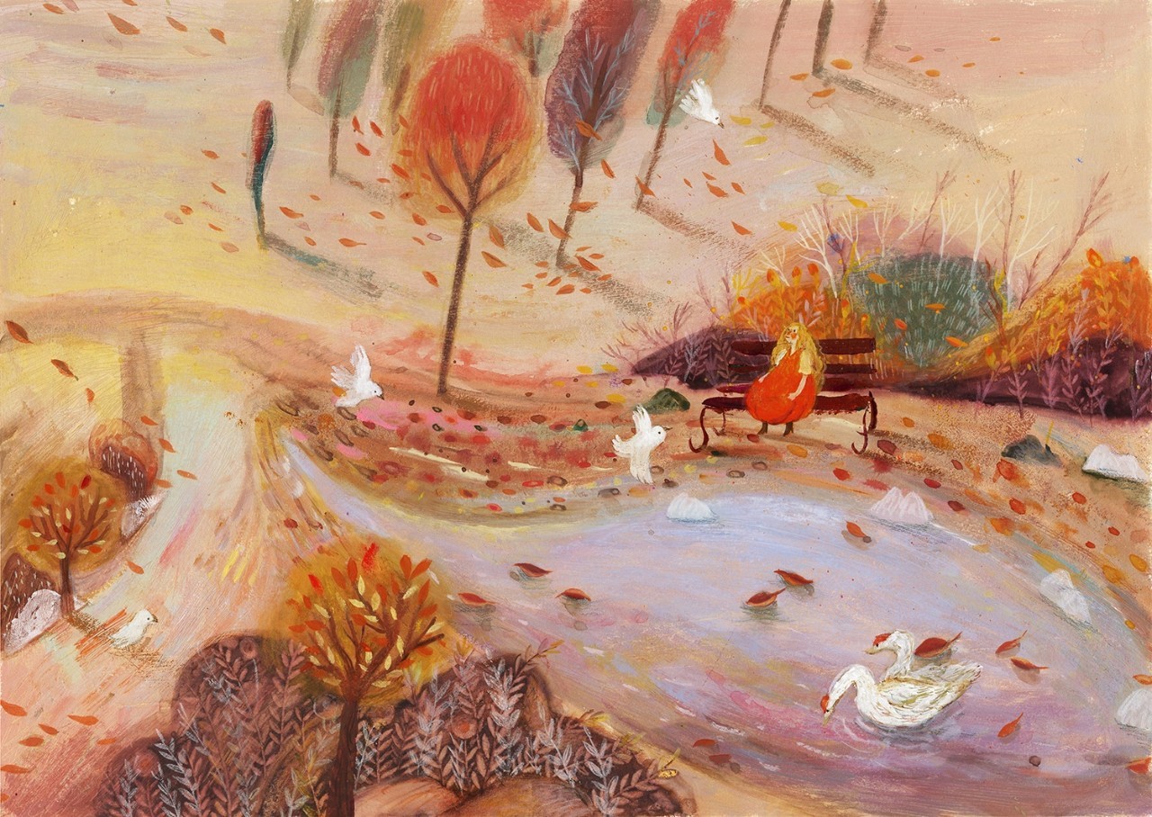 明明可以靠颜值却偏偏靠才华画画,明明能靠颜值非要靠画画