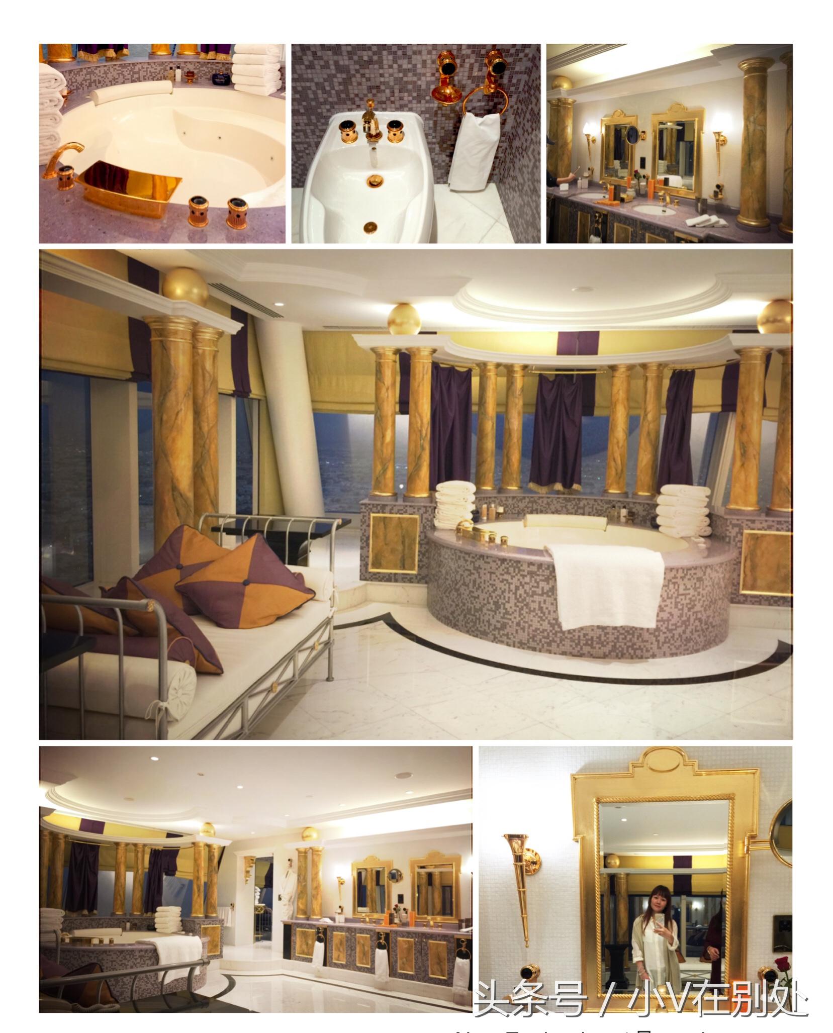 遍地爱马仕,迪拜七星级黄金酒店