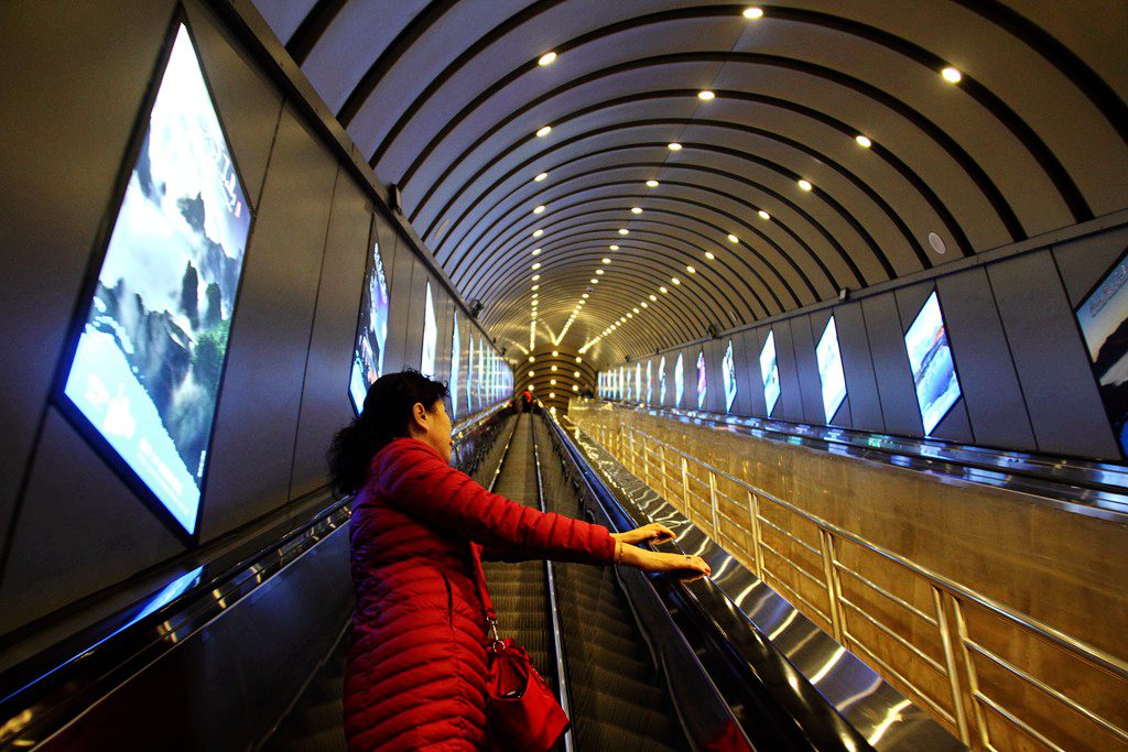 天门山景区观景,天门山生态景区