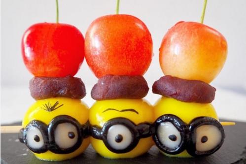 岛国一位妈妈每天为孩子做的串团子，可爱爆了！