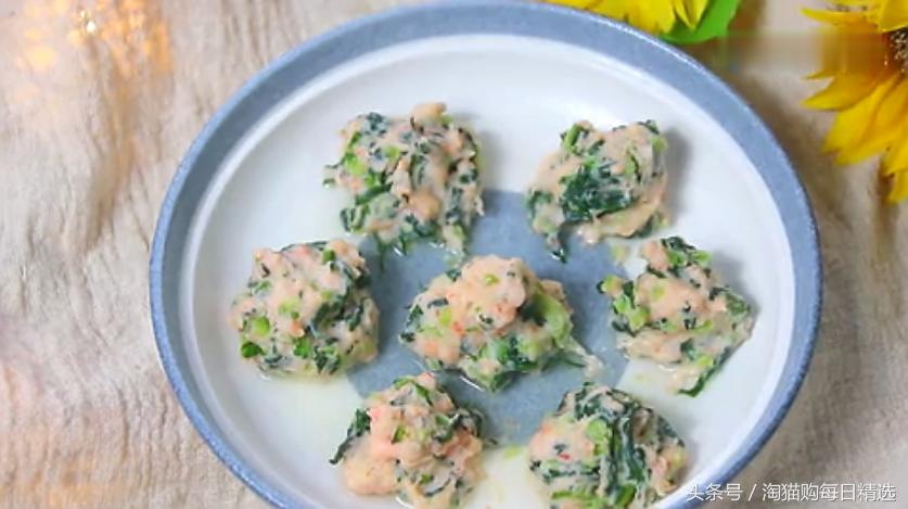 油麦菜焖丸子正宗做法,油麦菜丸子图片大全