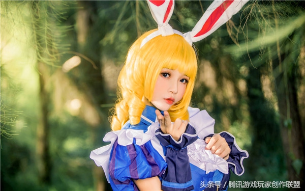 妲己cosplay爱丽丝,cosplay妲己爱丽丝梦游仙境