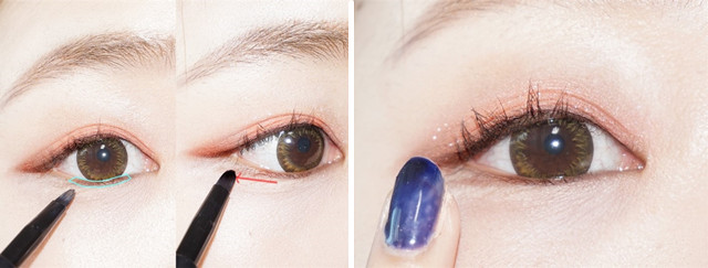 冬日眼妆，让珊瑚色温暖你的冬天