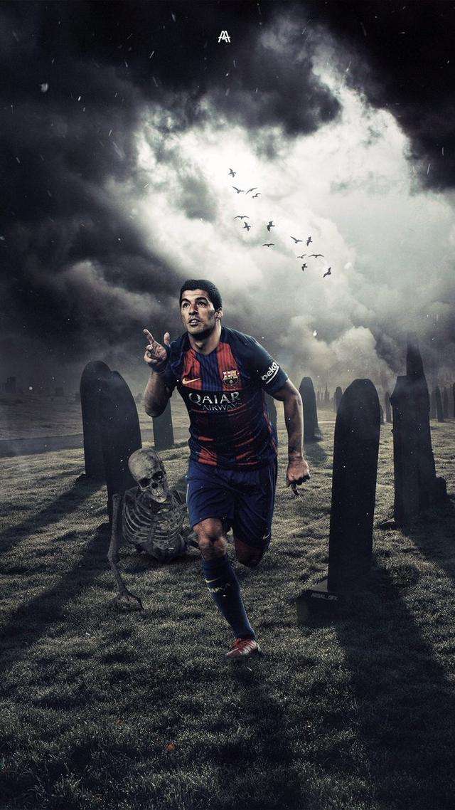 关于足球的炫酷手机壁纸,少年感的足球壁纸