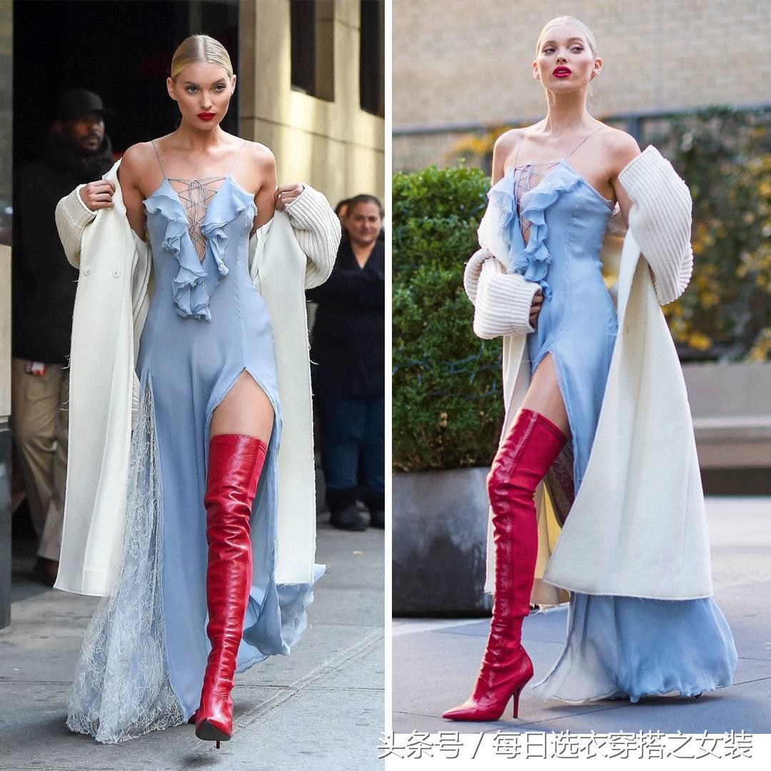 杨幂迪丽热巴深v长裙 (黑长直杨幂迪丽热巴娜扎)