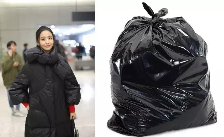 林允穿3万块的羽绒服机场凹造型,网友吐槽:这是穿了件被子吧?