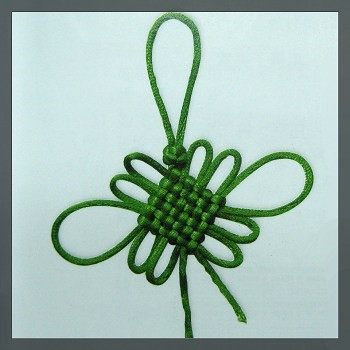 中国结的编织方法（昨天留言要教程的请留心下）