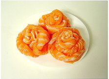 入口即化三文鱼薄切,入口即化三文鱼