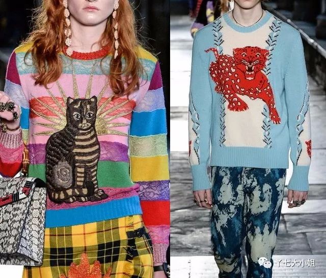 各种动物卖萌,时尚圈流行的动物元素