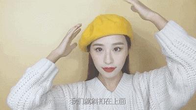 大头大脸适合的帽子保暖,傻狍子的帽子