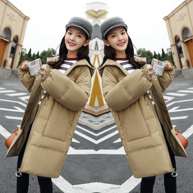 为什么女款羽绒服这么好看,今年流行女式韩版羽绒服