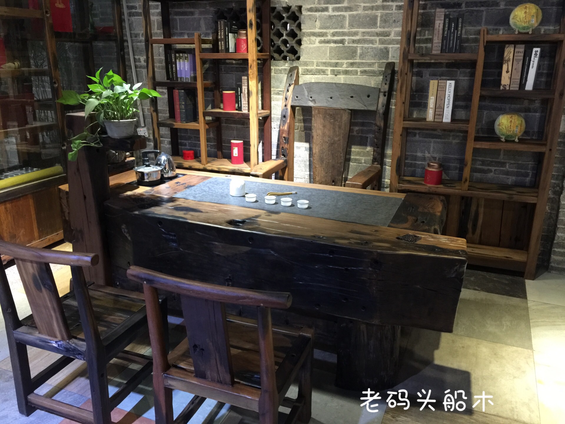 为什么流行老船木,老船木茶桌忌讳