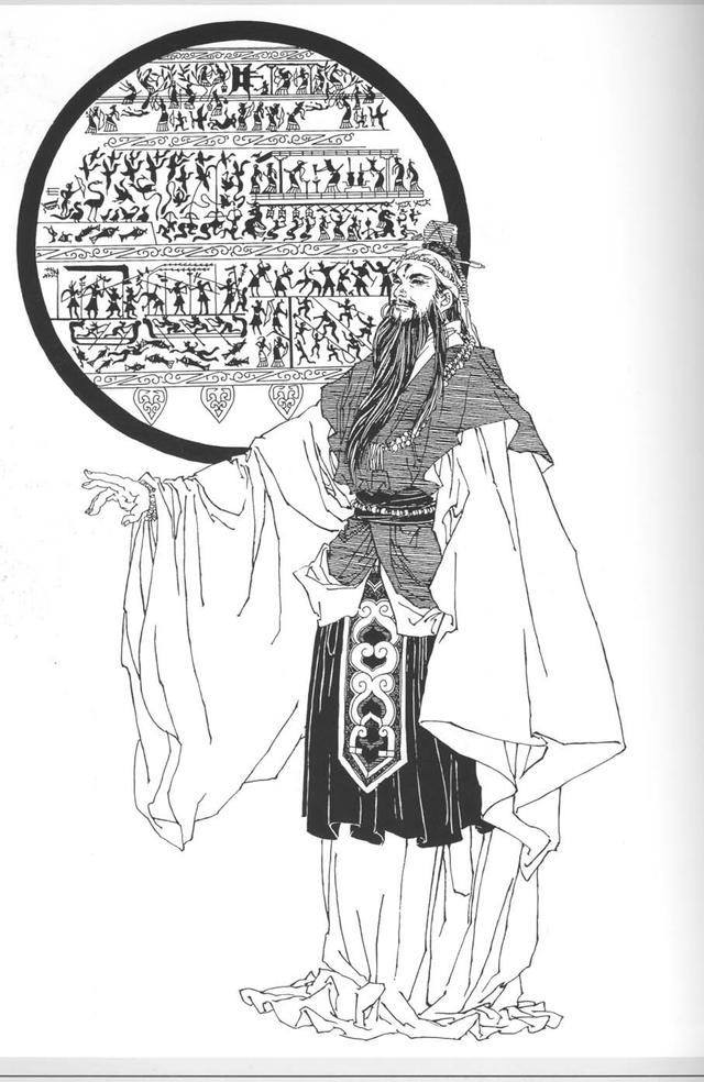 中国神仙体系和道教神仙体系,中国道教神仙谱系全图大全