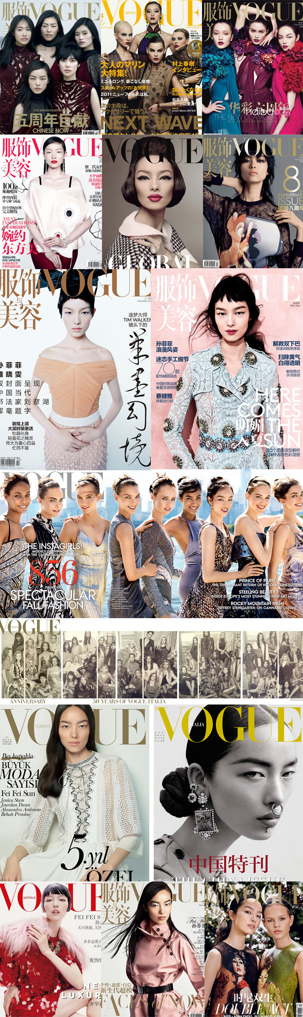 孙菲菲走过维密吗,国际超模孙菲菲近况