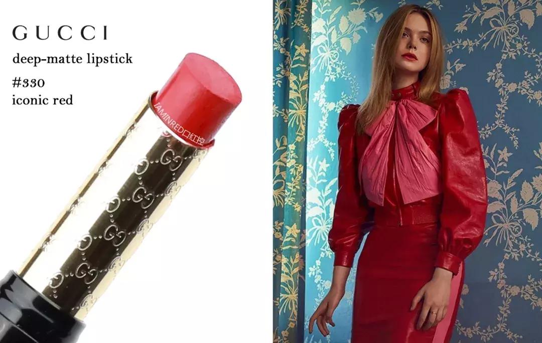 gucci金管口红试色217和515,gucci口红试色大全