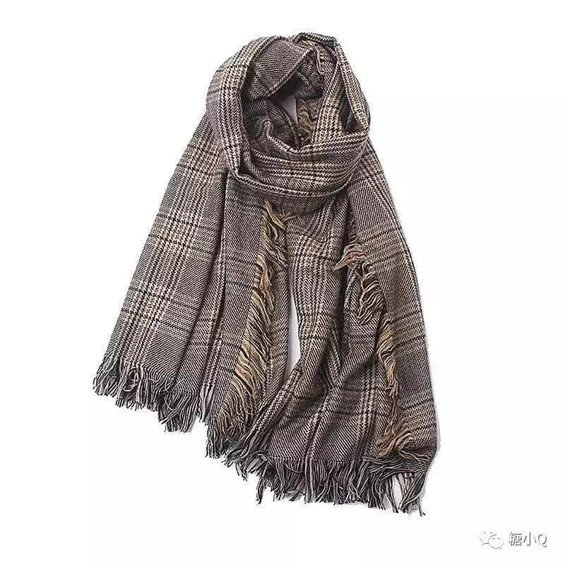 蠢萌蠢萌围巾,围巾小众不撞款显白浅色系