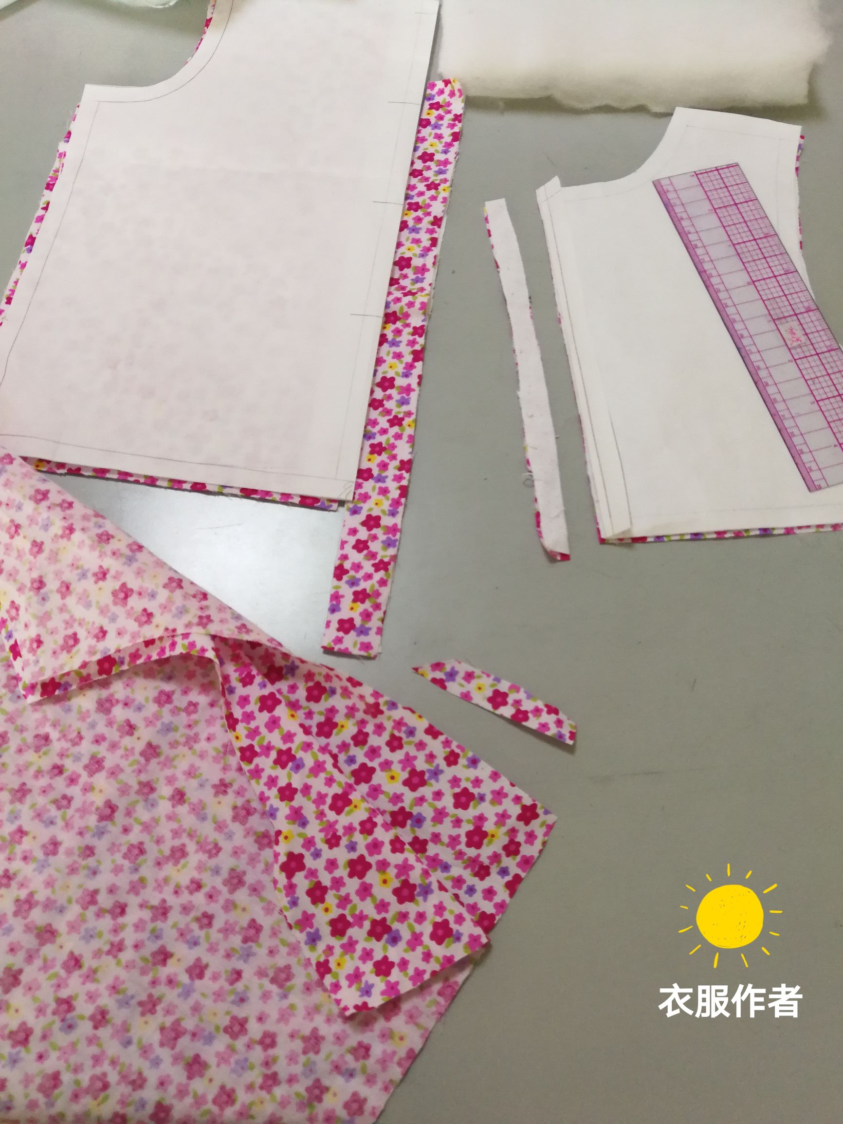 宝宝超可爱棉衣棉裤,婴儿连体棉裤皮半成品