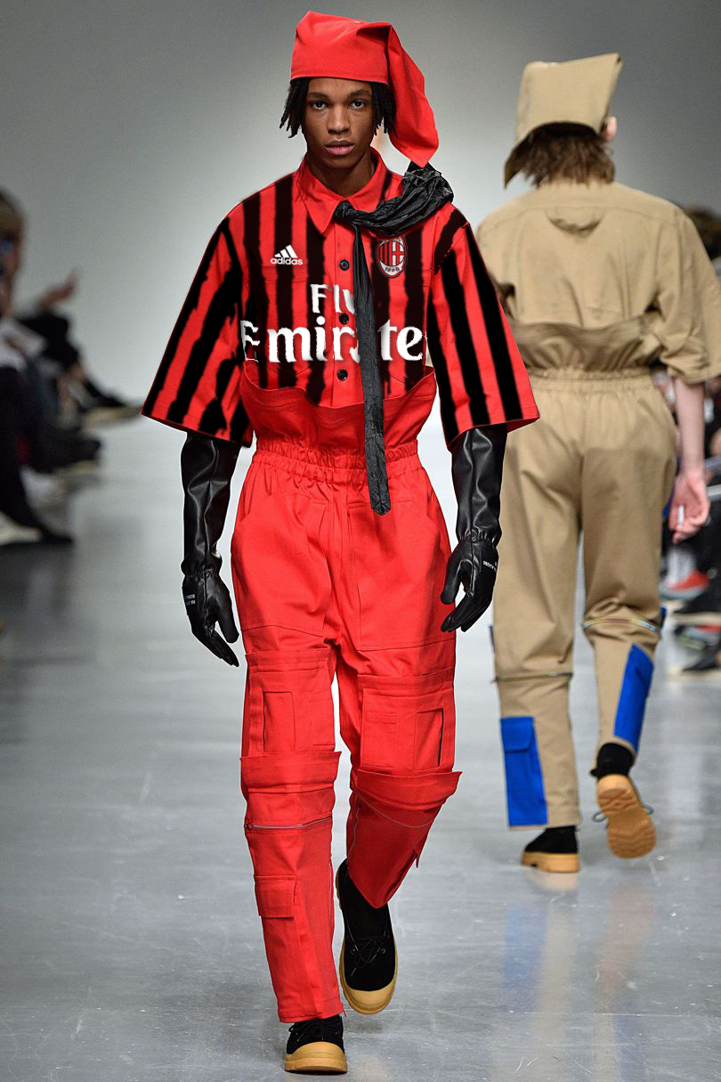 我们一不小心把这些足球队服改造成了时装周爆款……