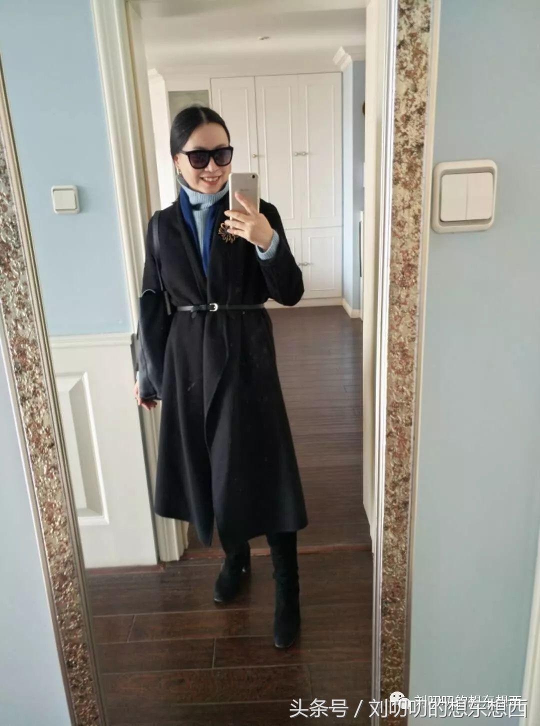 黑look搭配轻松随意,一日一look内搭图片