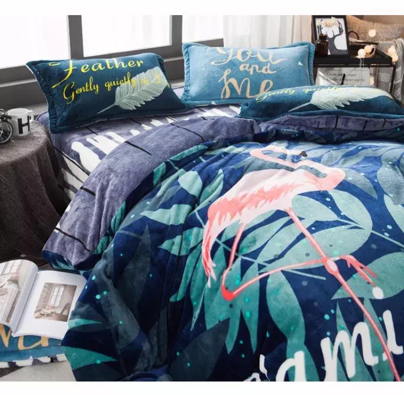 床上四件套和被子哪个贵,床上四件套100多和300多区别