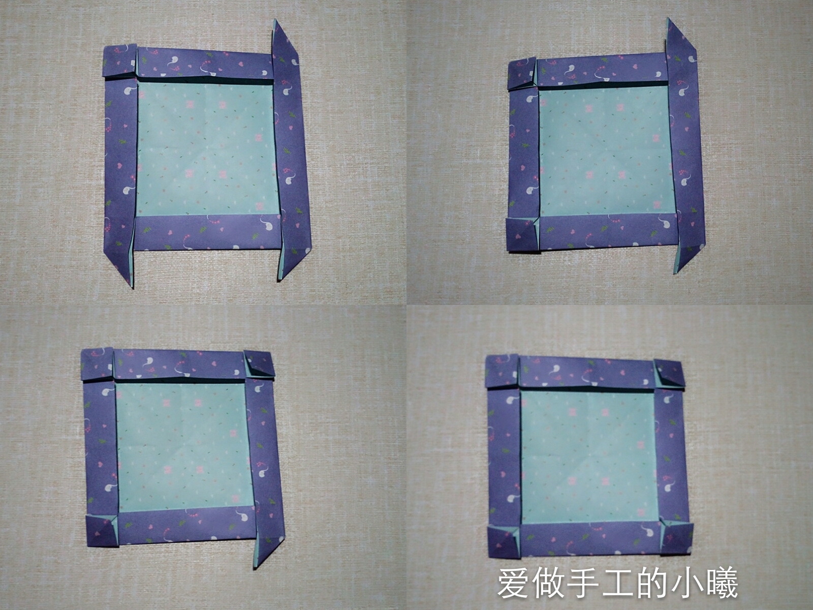 折纸四叶草信封大全,四叶草信封折纸教程简单