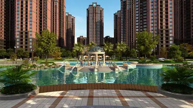 海宁公园道一号得房率多少,海宁公园道一号中间户型效果图