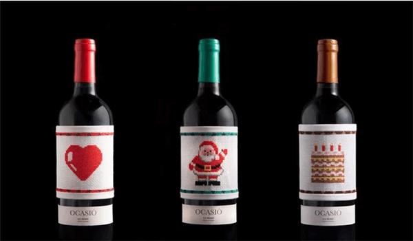 圣诞节购物袋设计,创意圣诞苹果包装