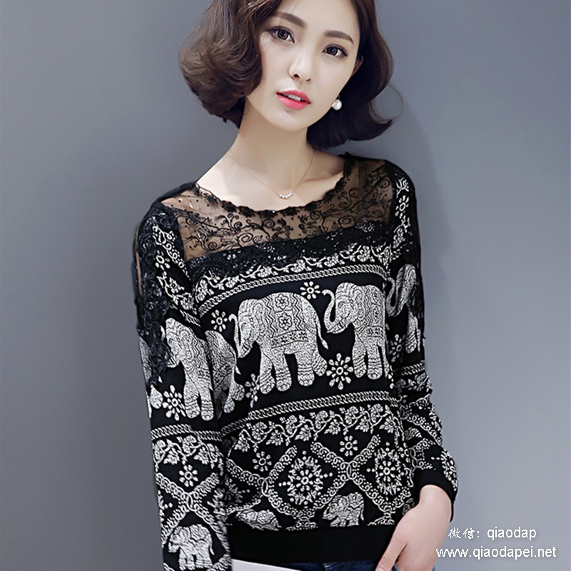 有哪些好看的雪纺衫,又一款好看的雪纺衫