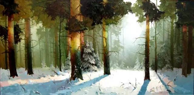 十大惊艳的风景油画,十大惊艳风景的油画