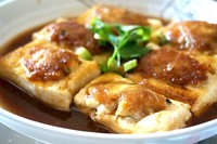 简单的客家酿豆腐的正确方法,正宗的客家酿豆腐做法