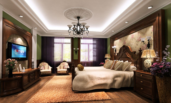 别墅卧室装修法式图片大全,日系别墅装修设计