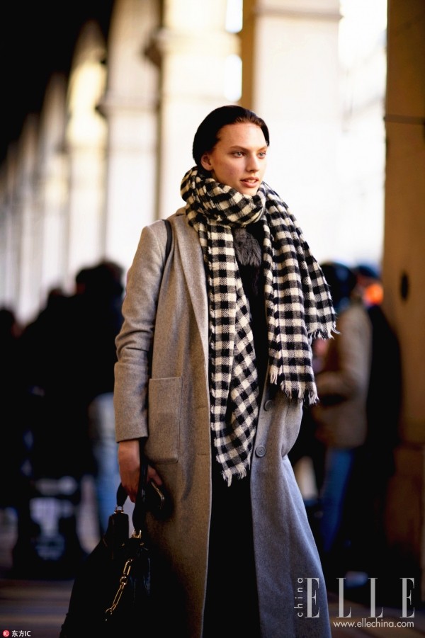 围巾怎么裹头发,围巾怎么裹脸