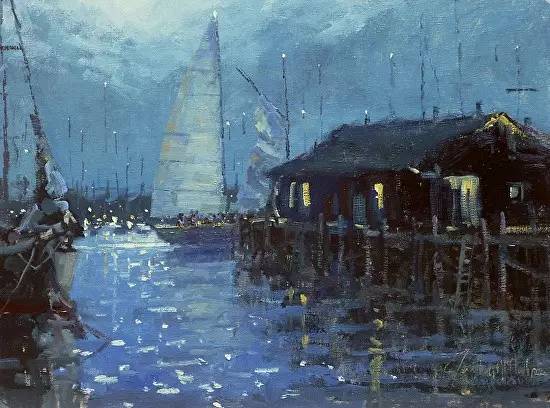 十大惊艳的风景油画,十大惊艳风景的油画