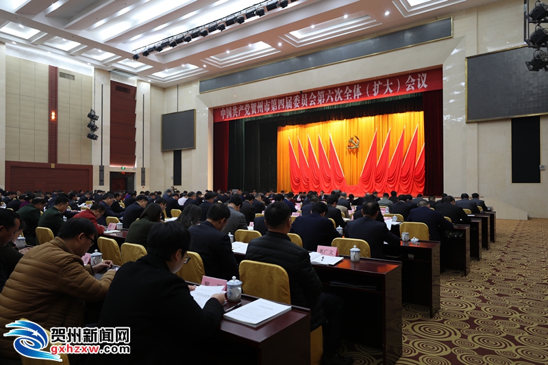 中国*产党共**贺州市第四届委员会第六次全体（扩大）会议公报