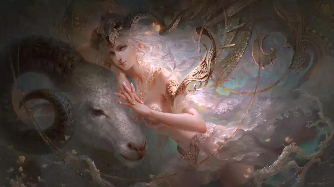 又是一位可以靠脸吃饭，却为画画抛弃铁饭碗，终成CG界的大神！