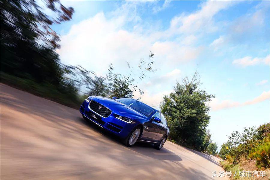 捷豹xel车头的豹子,均衡的豹子试全新捷豹xel