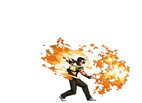 电脑拳皇草薙京1.91简易版出招表,拳皇草薙京人物介绍及全部出招表