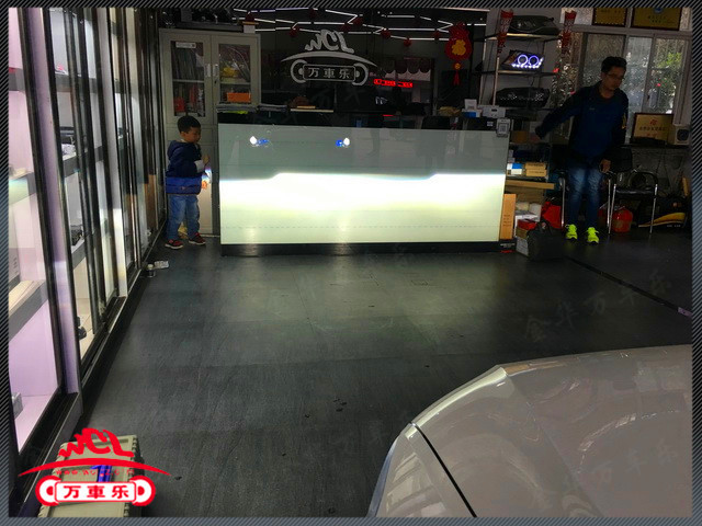 金华汽车音响改装效果图,大众朗逸plus灯光改装