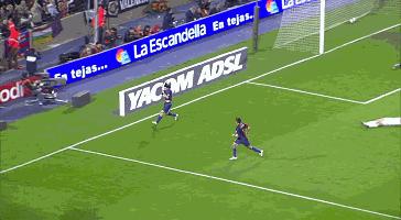 梅西最疯狂的足球赛,梅西最疯狂的助攻