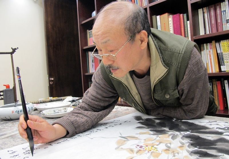 画家李庚一日一画,画家李庚作品价值