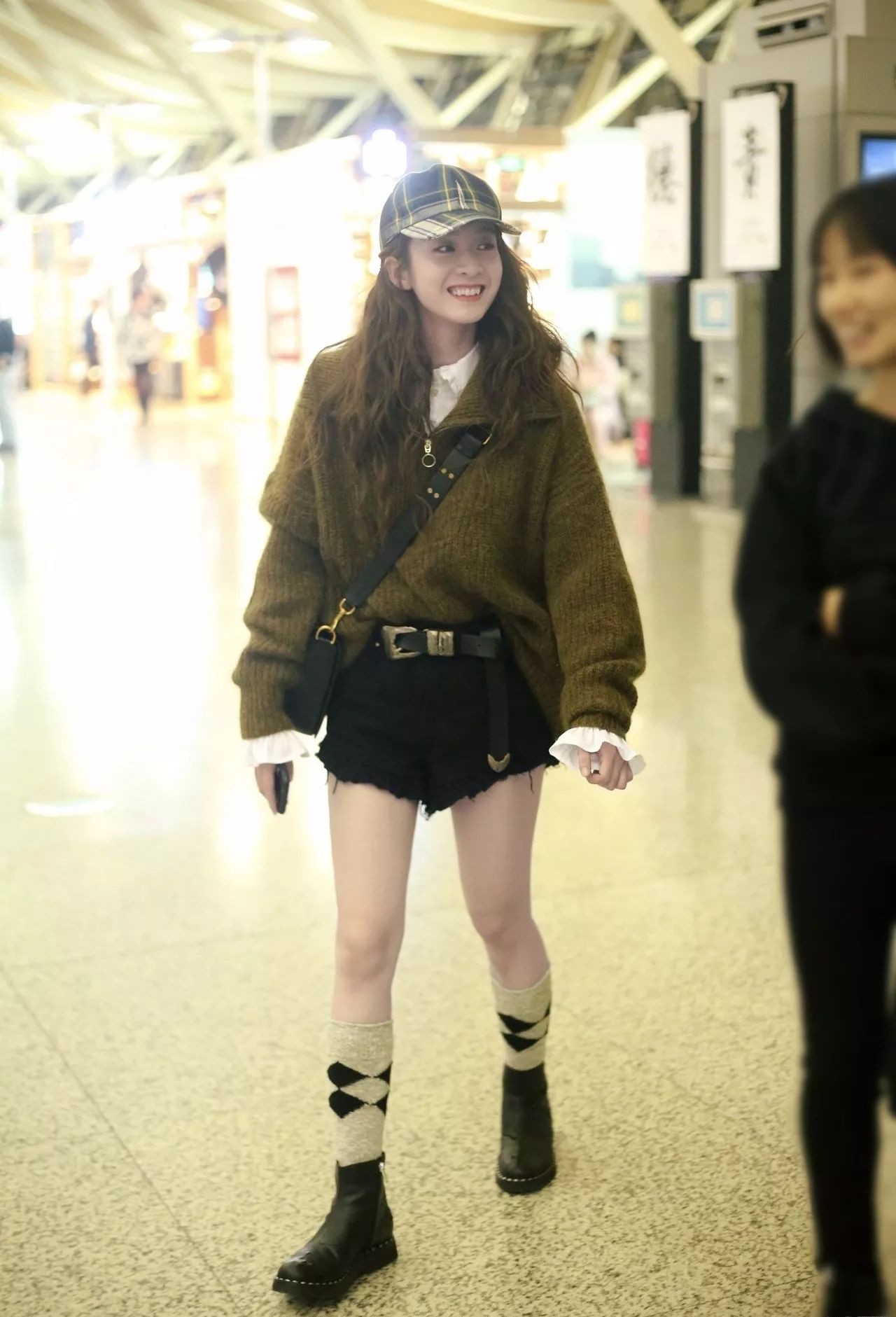 杨幂秋冬新款靴,杨幂热巴唐嫣同款