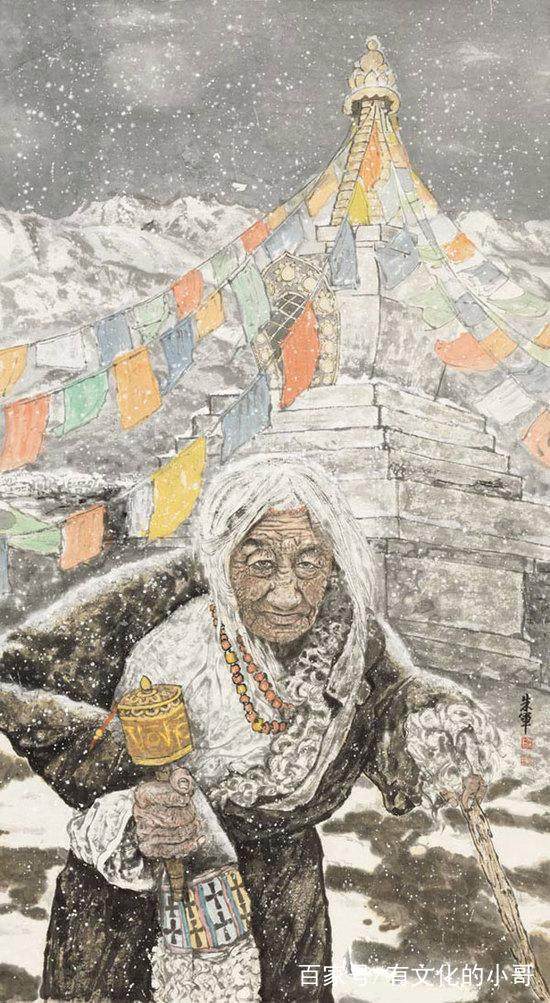 范曾弟子朱军的画,朱军是范曾的弟子吗