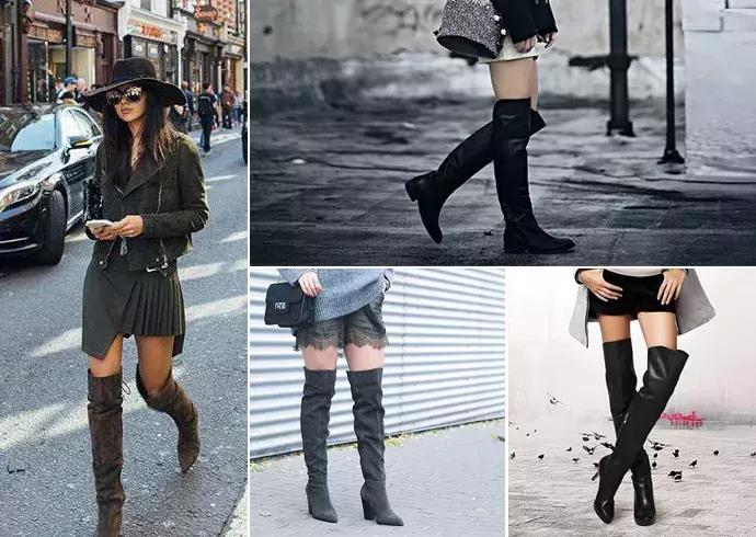 适合冬天小女生穿的黑色马丁靴,适合年轻小姐姐穿的衣服