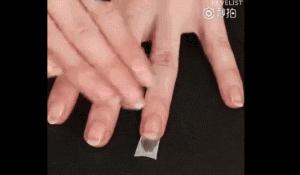 指甲薄脆易断做美甲怎么做,做美甲一般是哪个手指容易劈