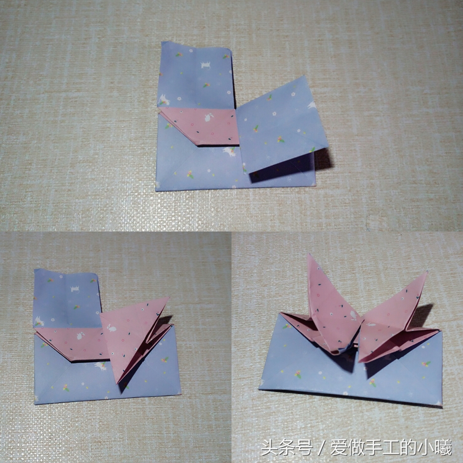 蝴蝶折纸教程看过来,所有蝴蝶折纸教程