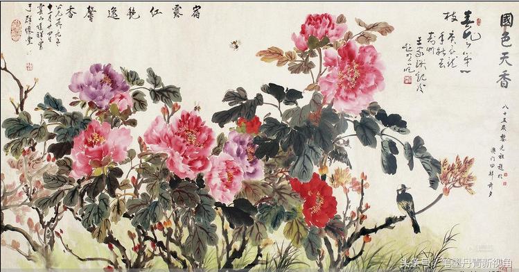 戴维祥国画作品欣赏,当代大写意花鸟画家作品图片