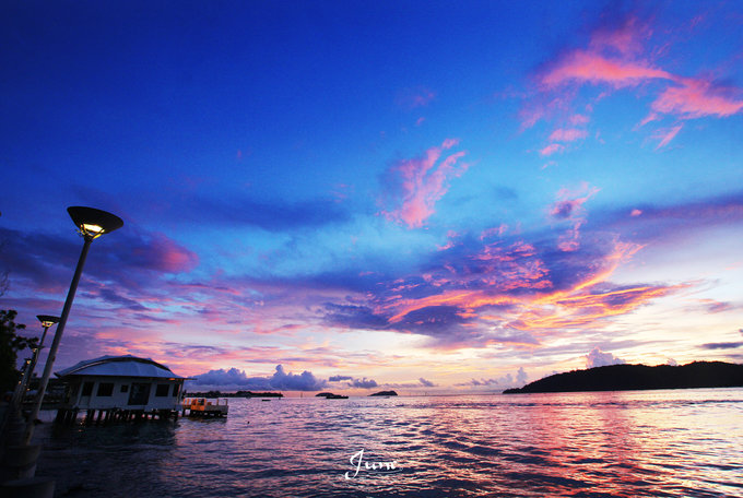 【一只熊的冒险】薄荷色夏日梦，马来西亚沙巴亚庇仙本那历险记——敦沙卡兰海洋公园（完）